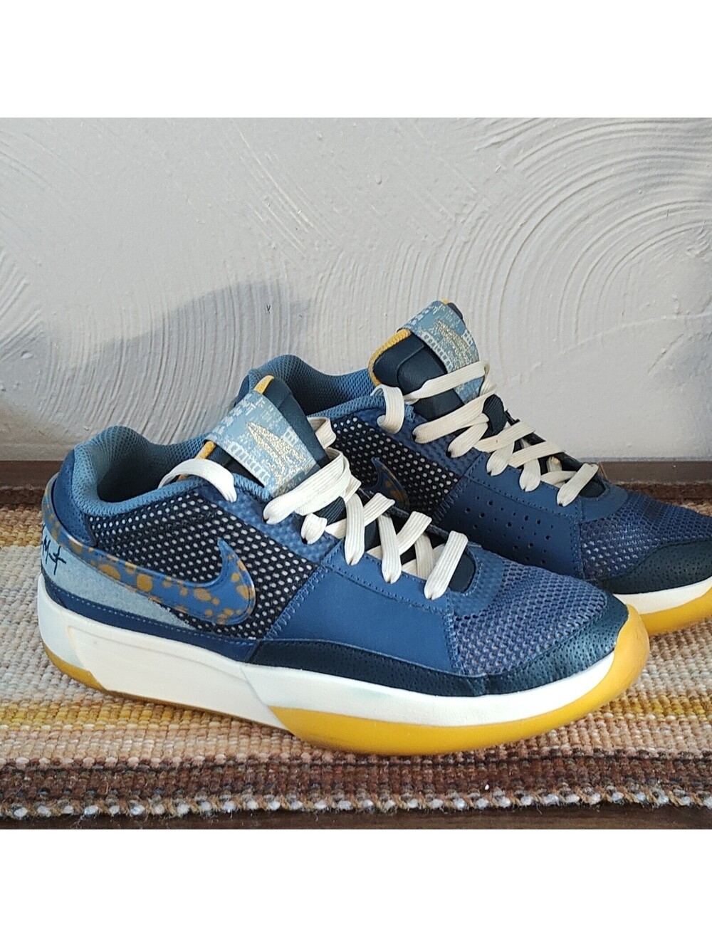 Nike Ja 1 SE GS Mystic Navy Kids Youth Basketball Hoopers Shoes size 6y